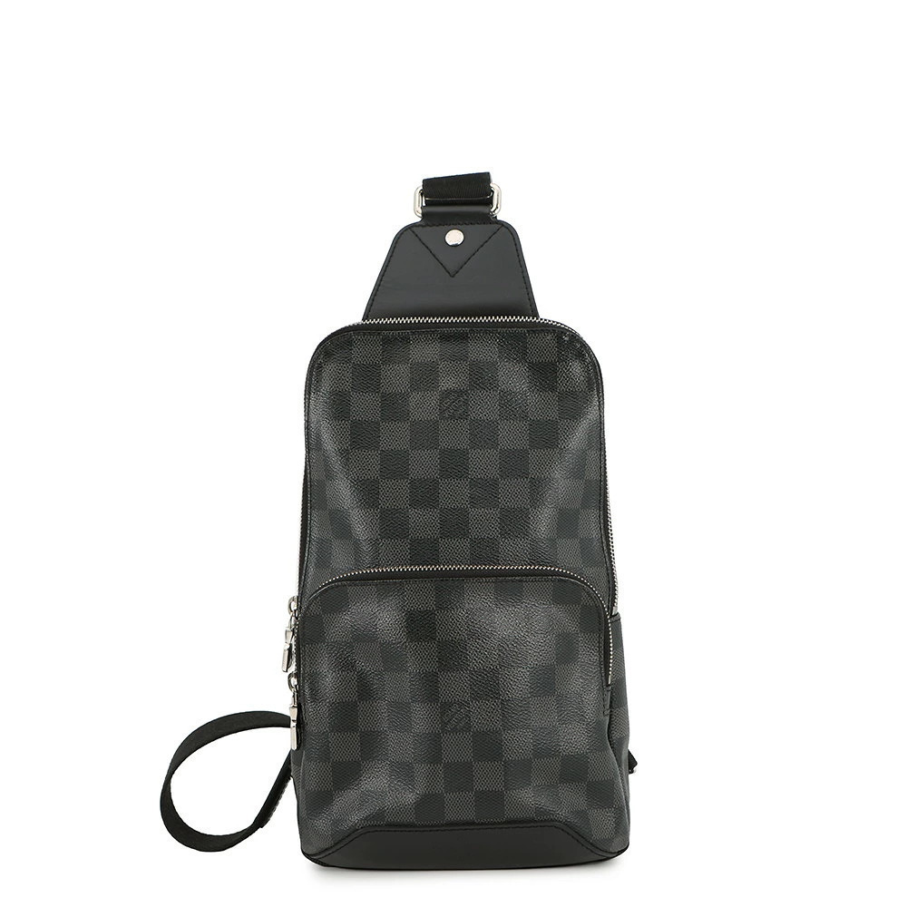 Louis Vuitton Damier Graphite Black Avenue Sling Bag Black